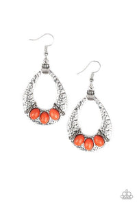 Terra Terrific Orange Earring
