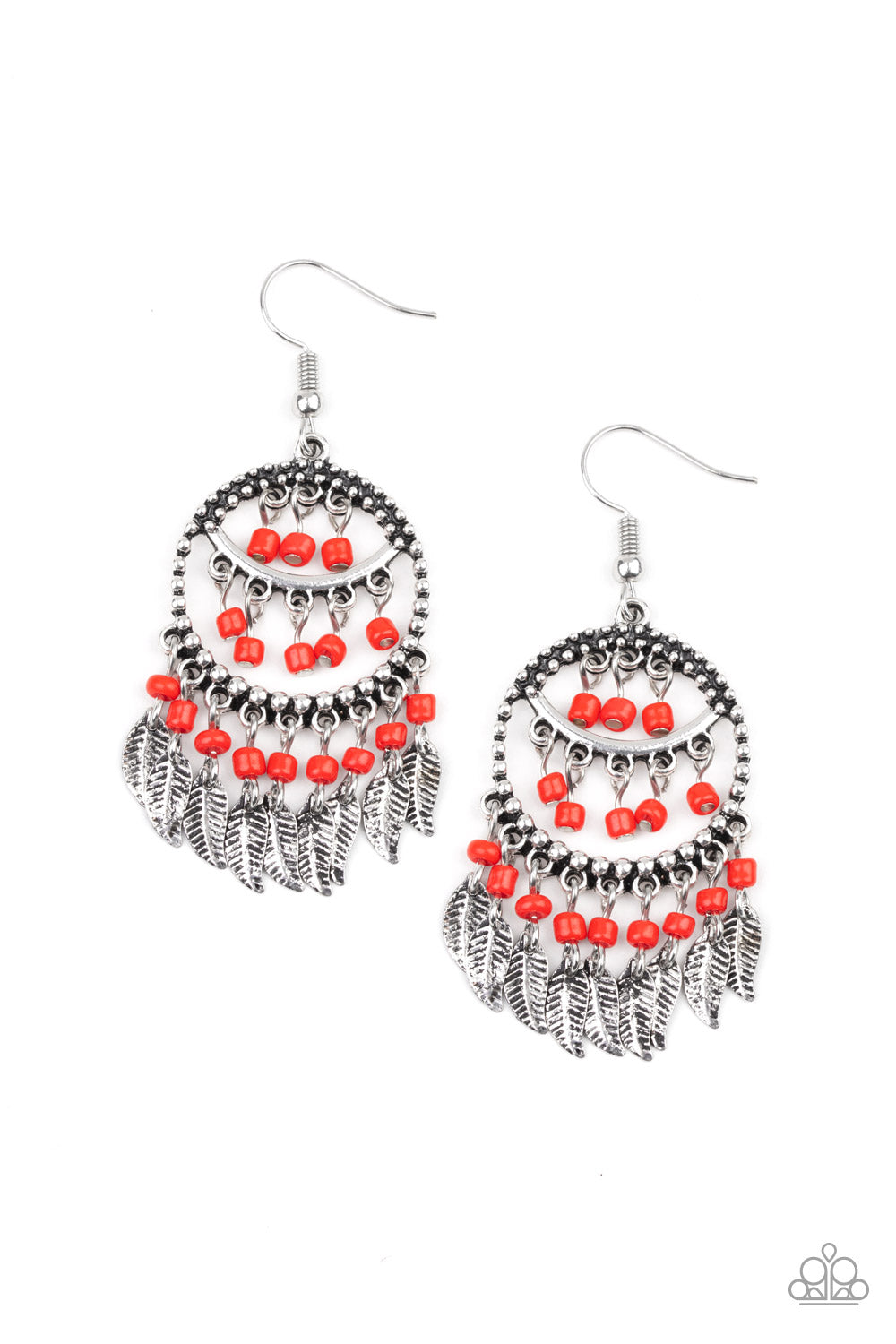 Herbal Remedy Red Earring