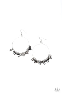 Crystal Collaboration Silver Earring