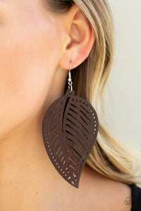 Amazon Zen Brown Earring