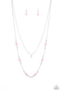 Irresistibly Iridescent Pink Necklace