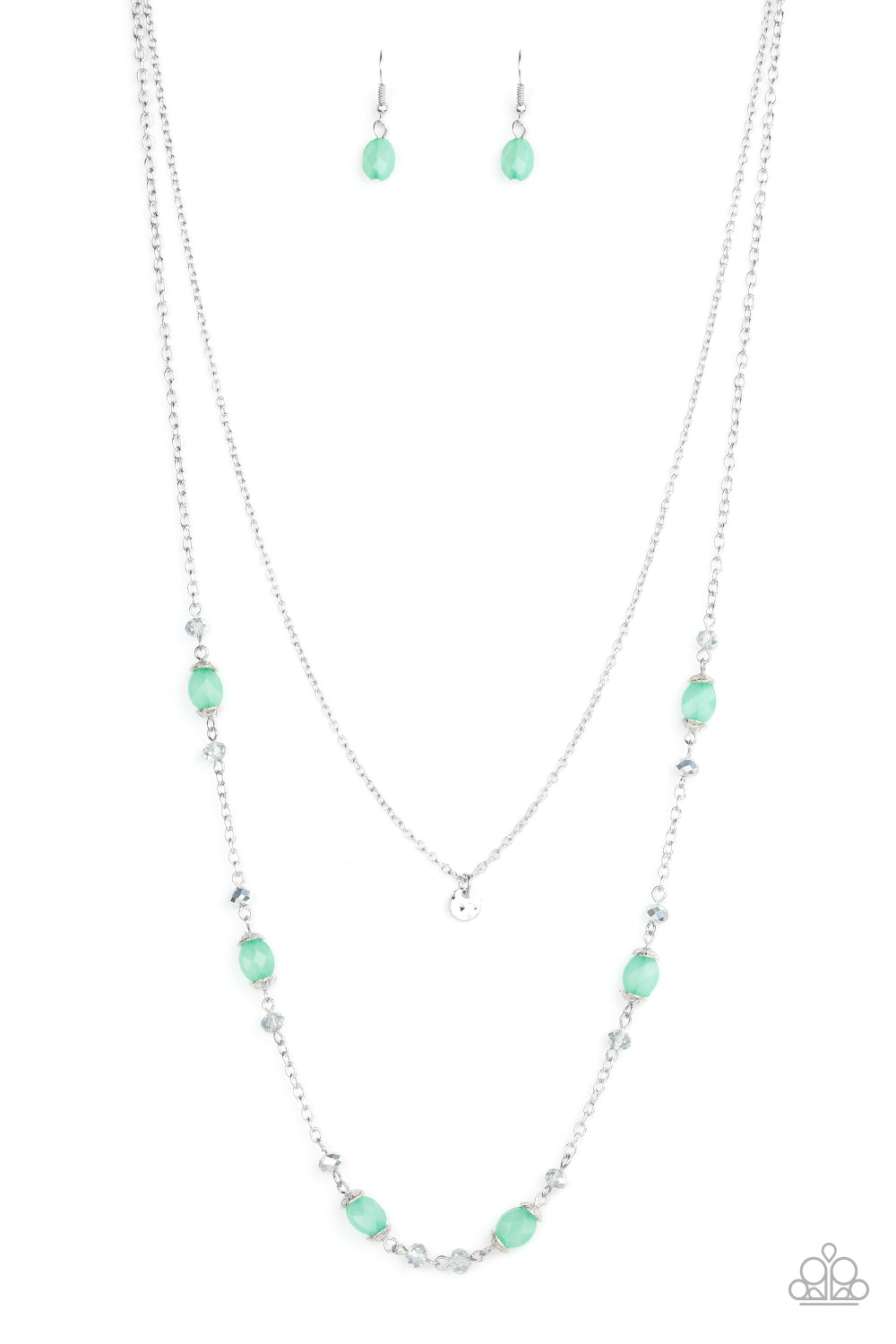 Irresistibly Iridescent Green Necklace