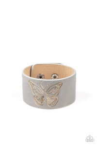 Flirty Flutter Silver Bracelet