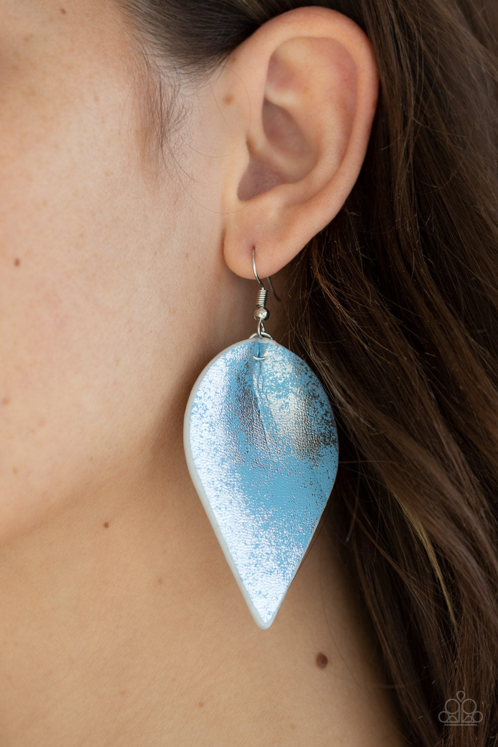 Enchanted Shimmer Blue Earring