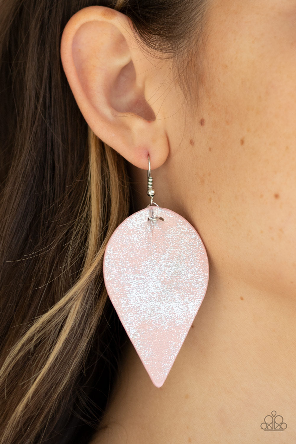 Enchanted Shimmer Pink Earring