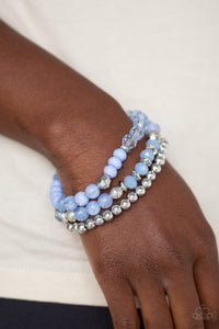 Sugary Shimmer Blue Bracelet
