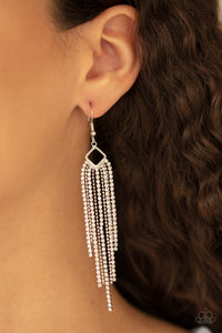 Singing In The REIGN White Earring