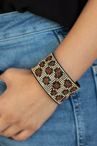 Cheetah Couture Brown Bracelet