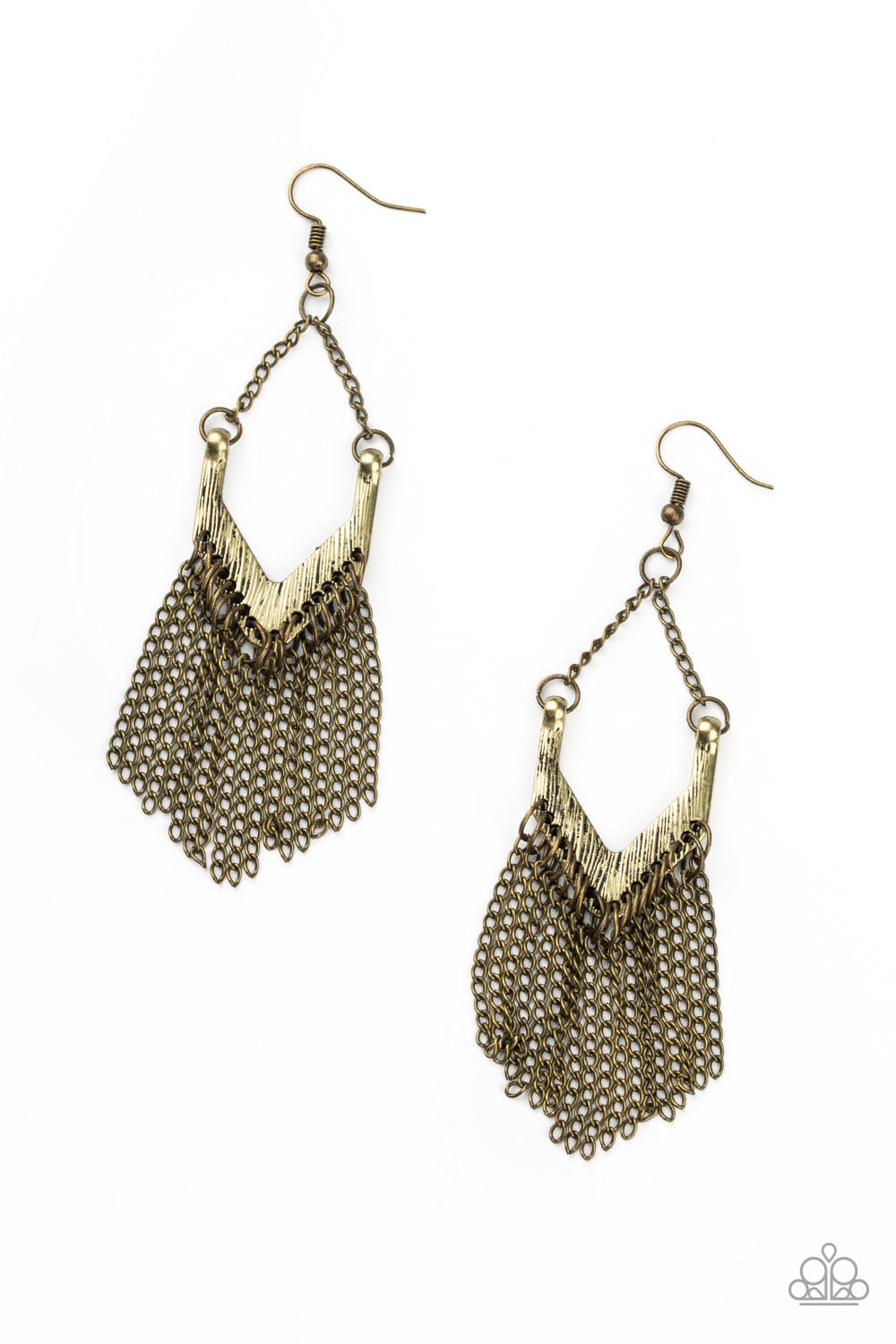 Unchained Fashion Brass Earring
