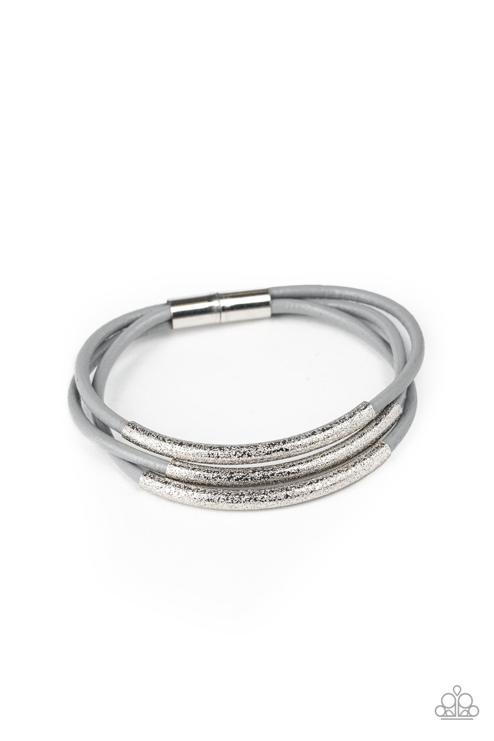 Magnetic Maverick Silver Bracelet