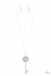 Keeping Secrets Necklace (Gold, Green)
