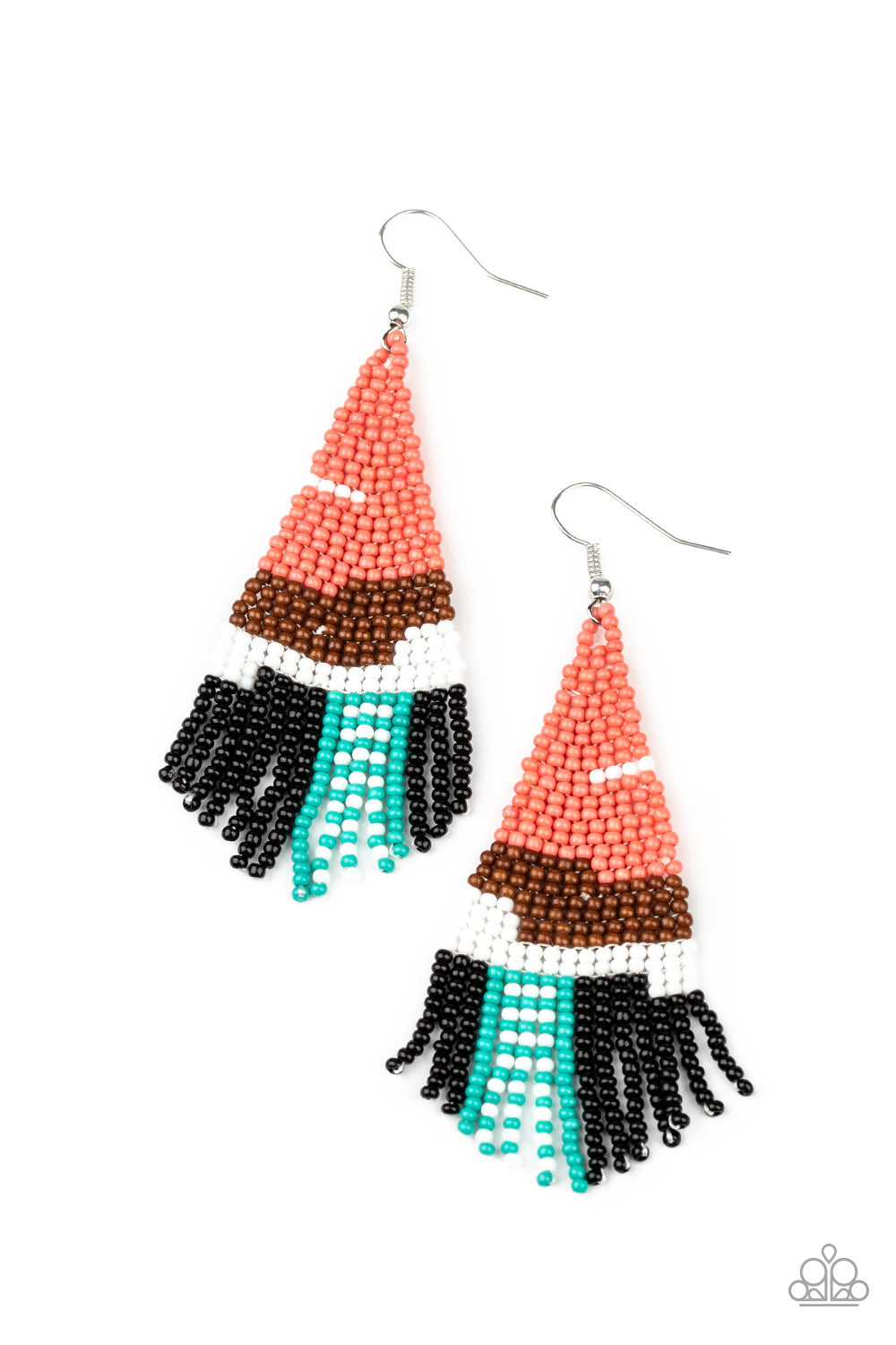 Summer Heat Orange Earring