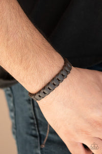 Grit and Grease Brown Urban Bracelet