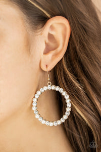 Pearl Palace Gold Earring