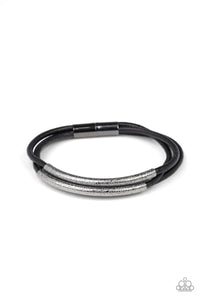 Magnetic Maverick Black Bracelet