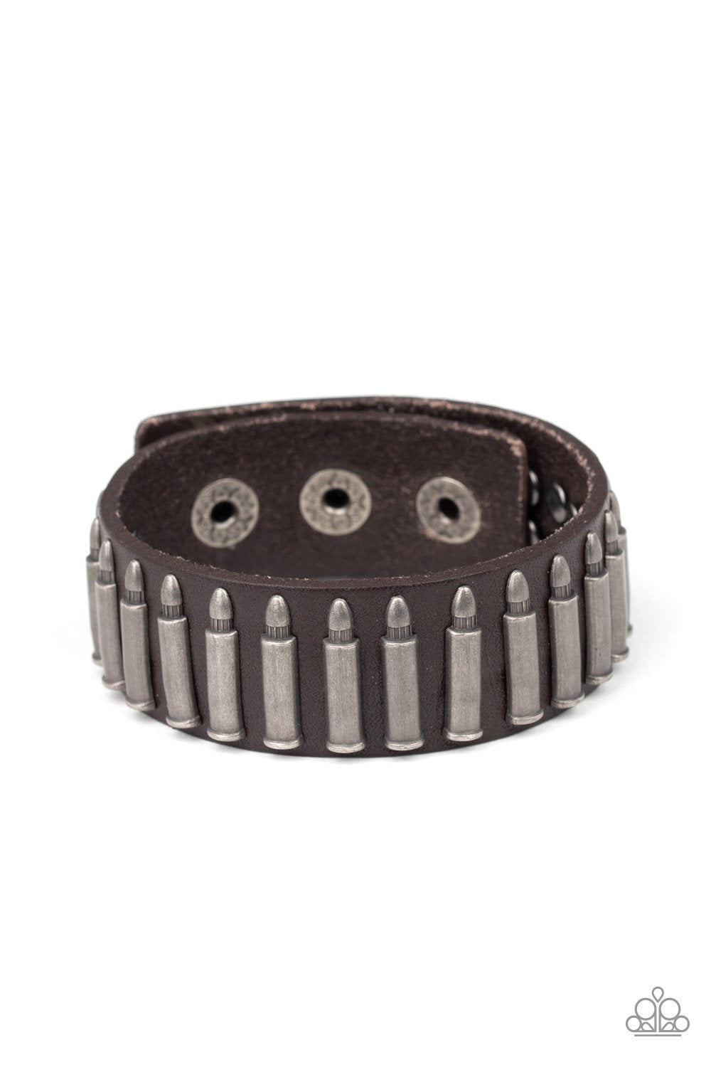 Armed And Dangerous Brown Bracelet