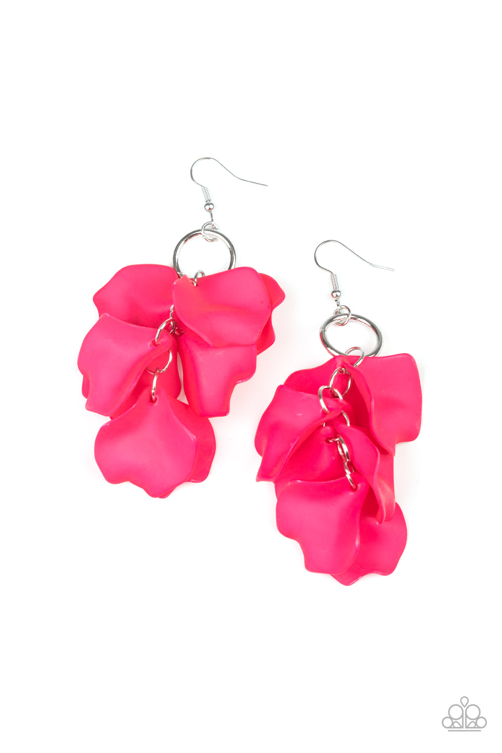 Glass Gardens Pink Earring