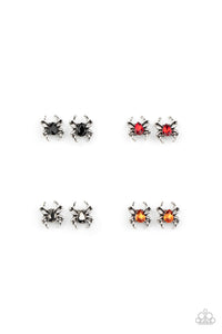 Starlet Shimmer Halloween Rhinestone Spider Earring