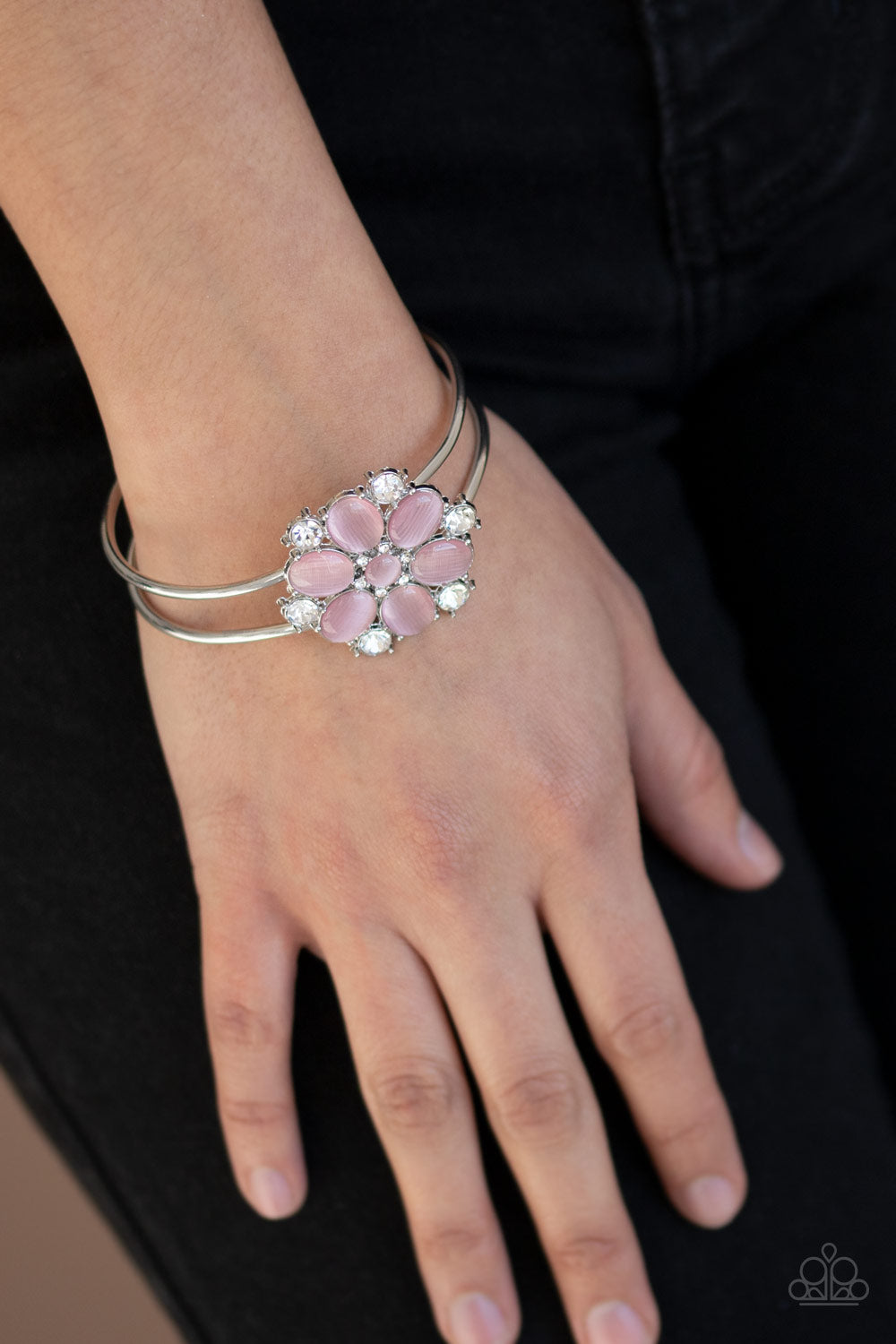 Garden Extravagance Pink Bracelet