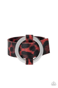 Jungle Cat Couture Bracelet (Purple, Red)