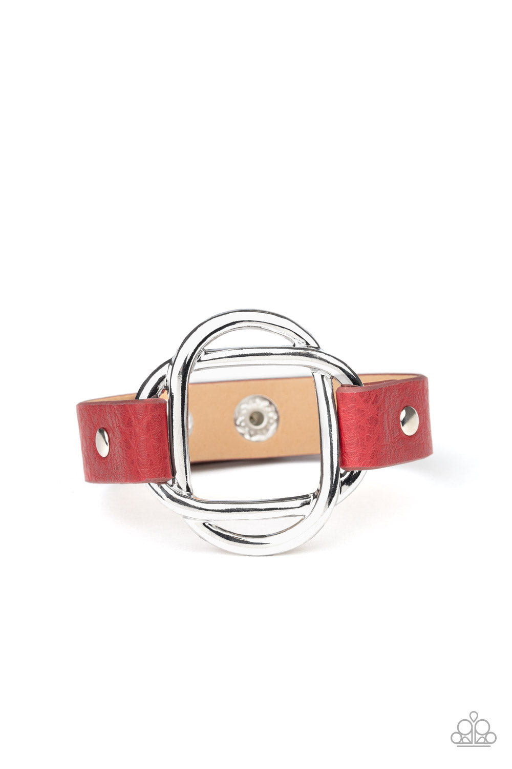Nautically Knotted Red Bracelet