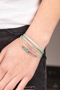 Interstellar Iridescence Green Bracelet