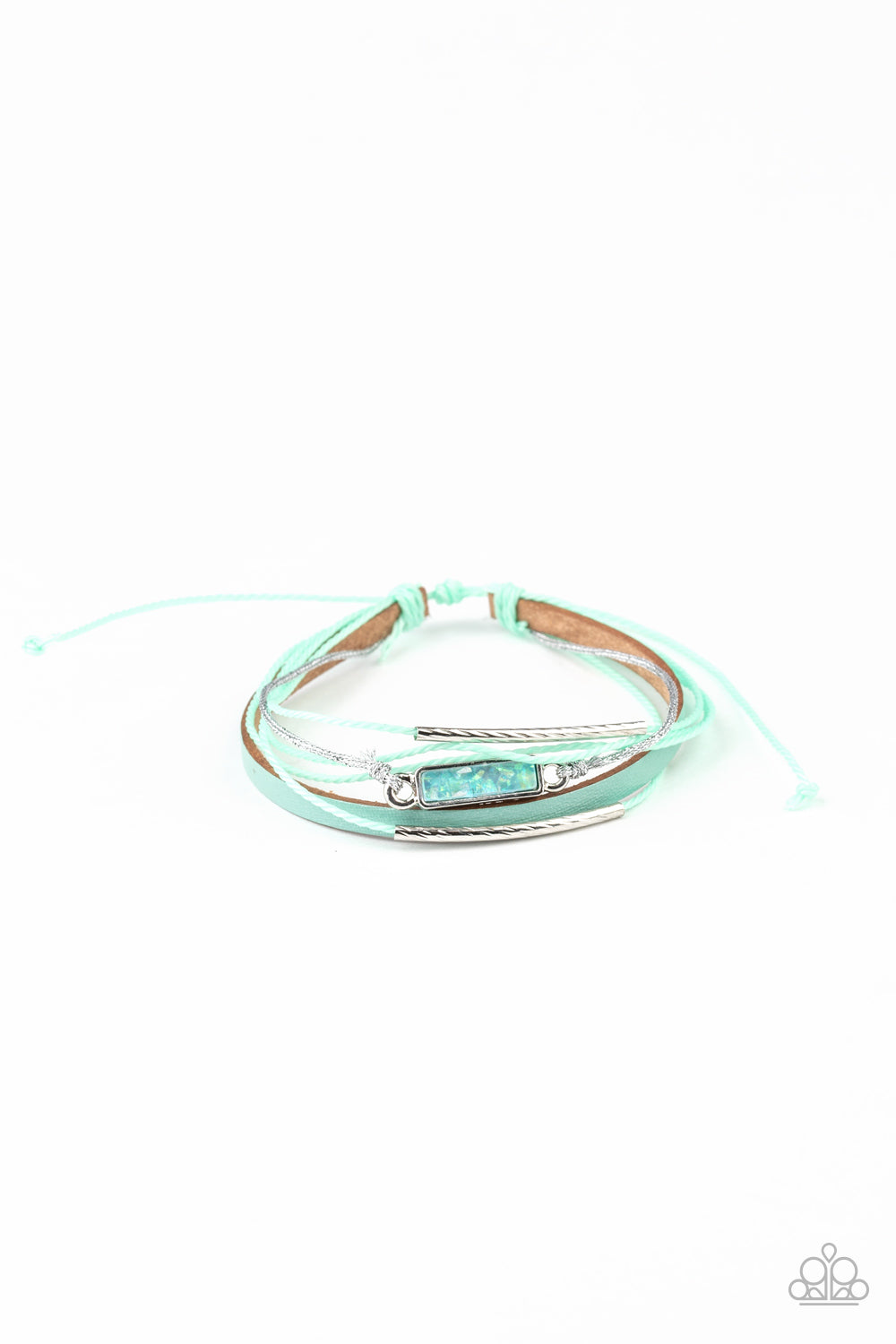 Interstellar Iridescence Green Bracelet