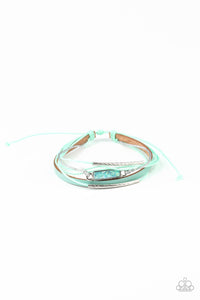 Interstellar Iridescence Green Bracelet