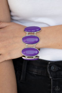Power Pop Bracelet (Purple, Red)