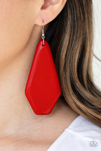 Vacation Ready Red Earring