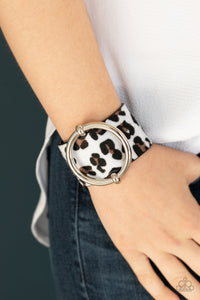Asking FUR Trouble White Bracelet