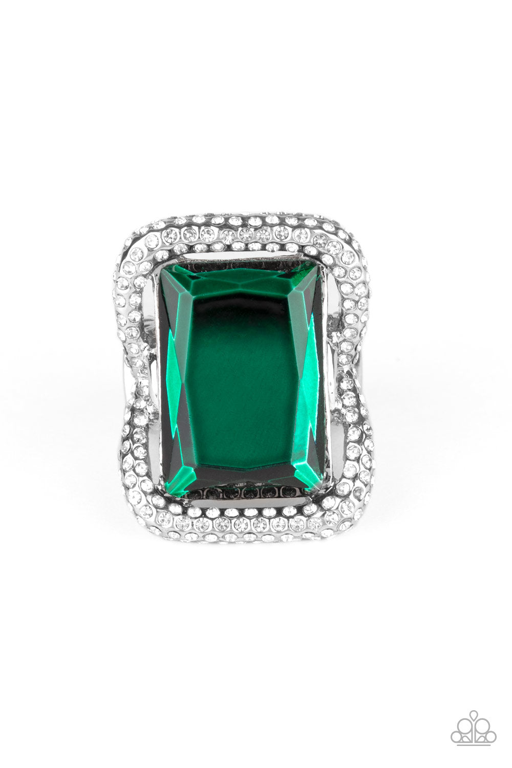 Deluxe Decadence Green Ring