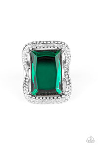 Deluxe Decadence Green Ring