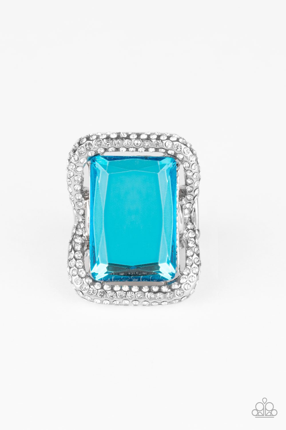 Deluxe Decadence Blue Ring