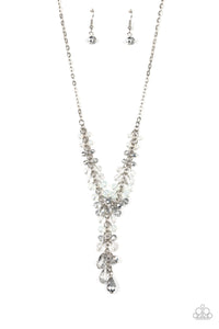 Iridescent Illumination Silver Necklace