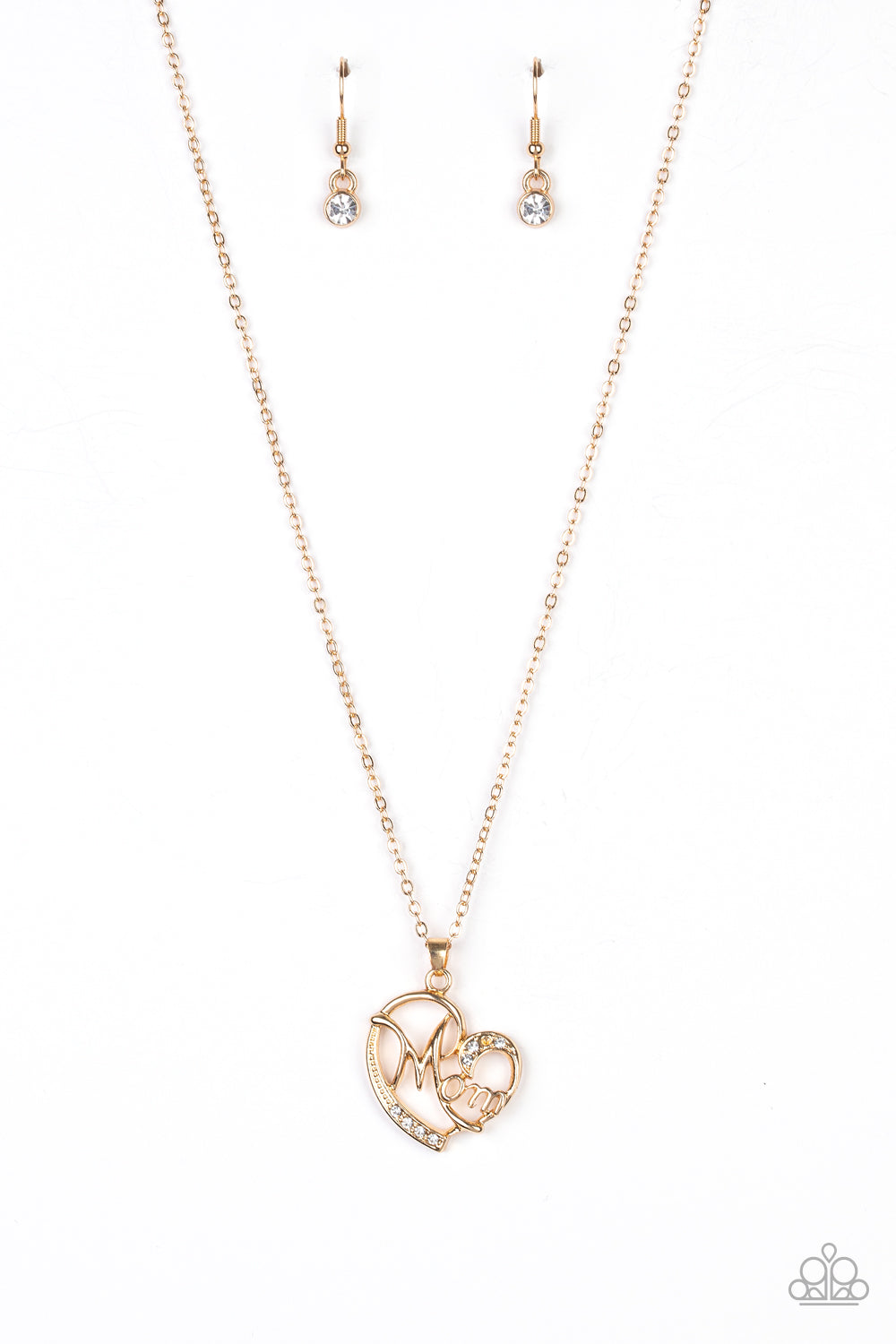 Mom Moments Gold Necklace
