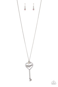 The Key to Moms Heart Multi Necklace