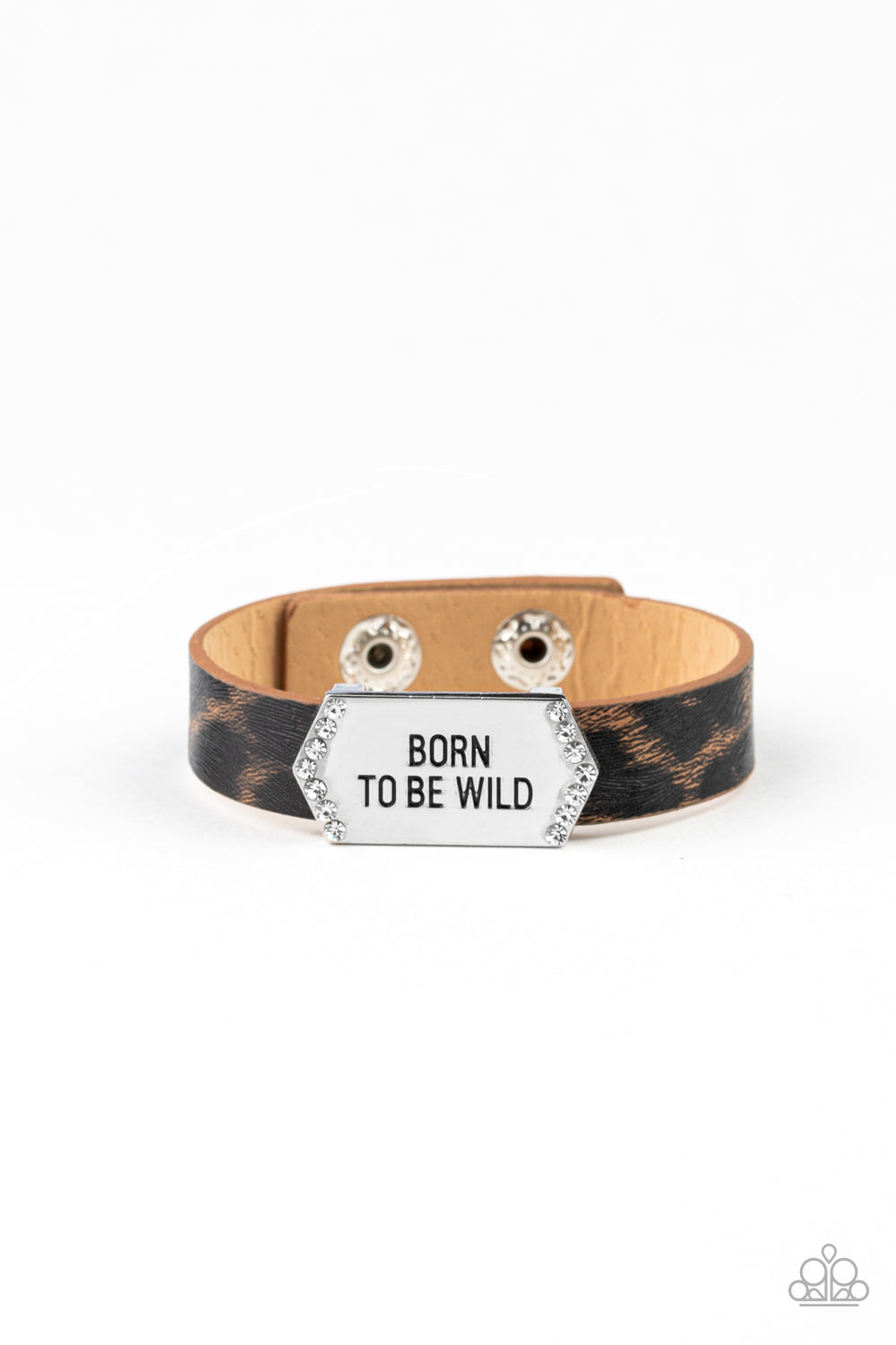 Born To Be Wild Brown Bracelet