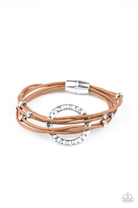 Magnetic Muse Brown Bracelet