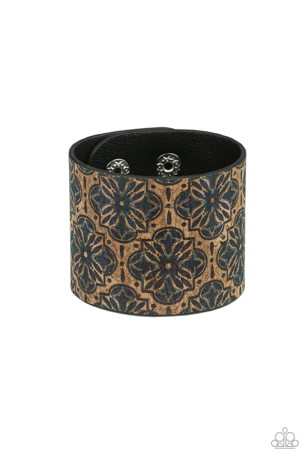 Cork Culture Blue Bracelet