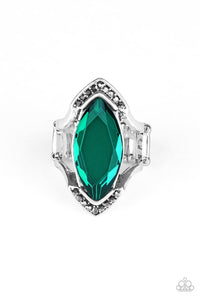 Leading Luster Green Ring