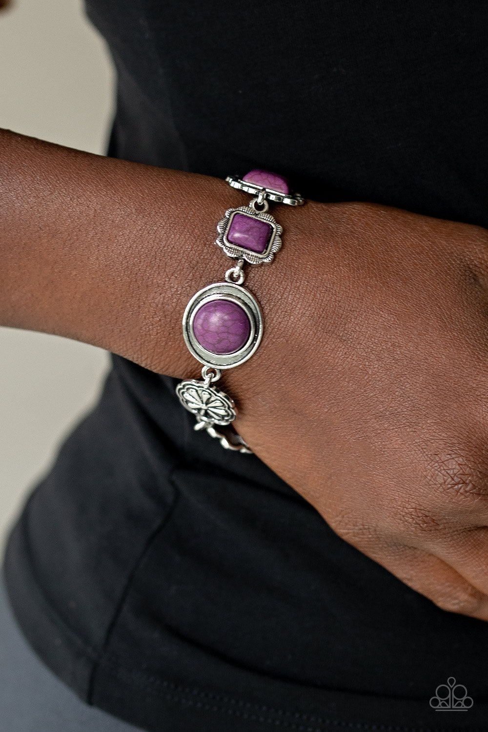 Gorgeously Groundskeeper Purple Bracelet