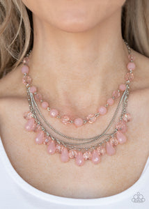 Awe-Inspiring Iridescence Pink Necklace