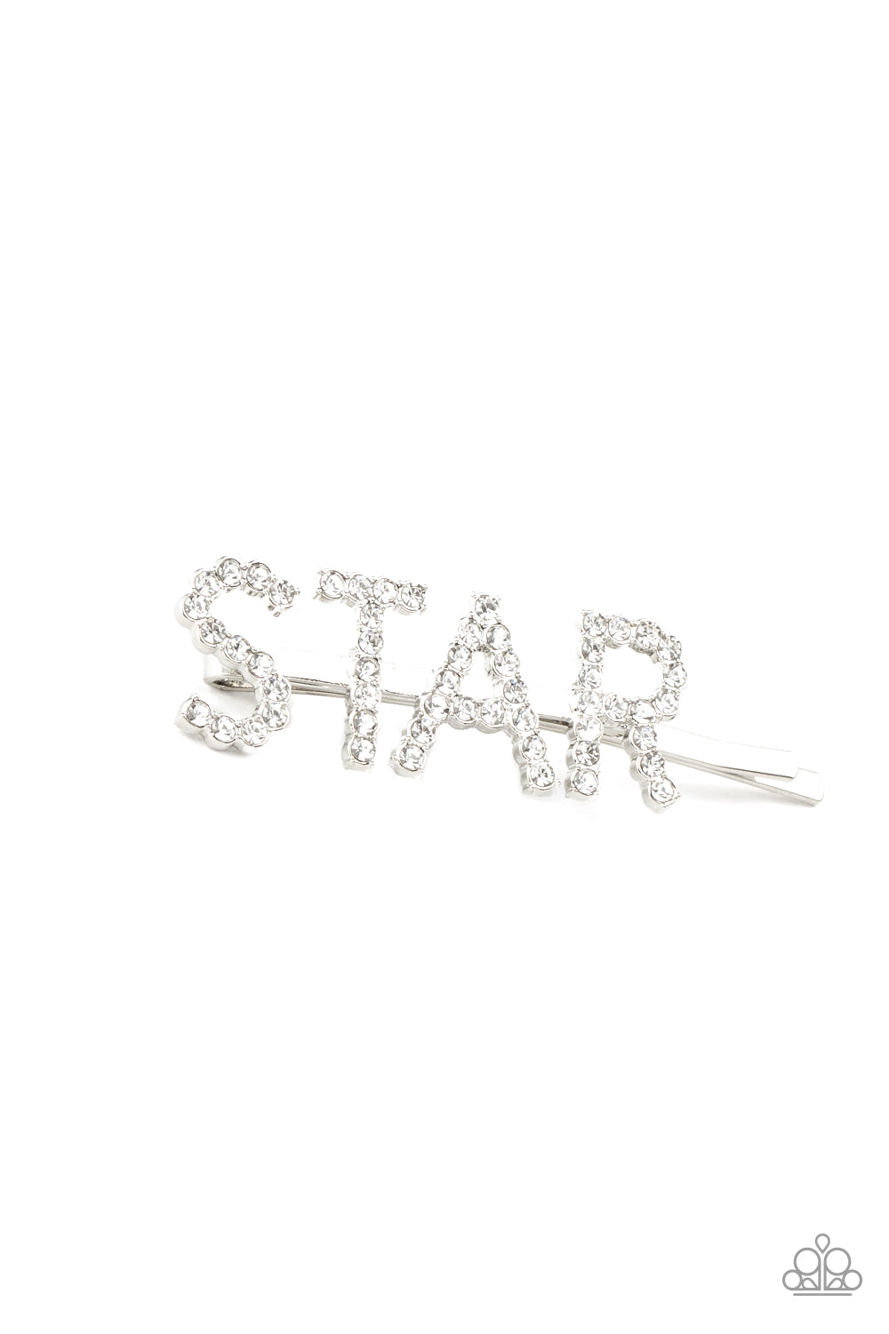 Star In Your Own Show Hair Clip (Gold, White)