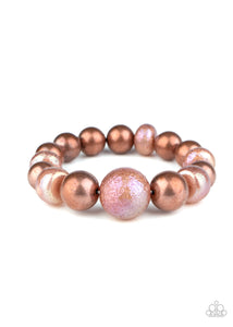 Starstruck Shimmer Bracelet (Copper, White)