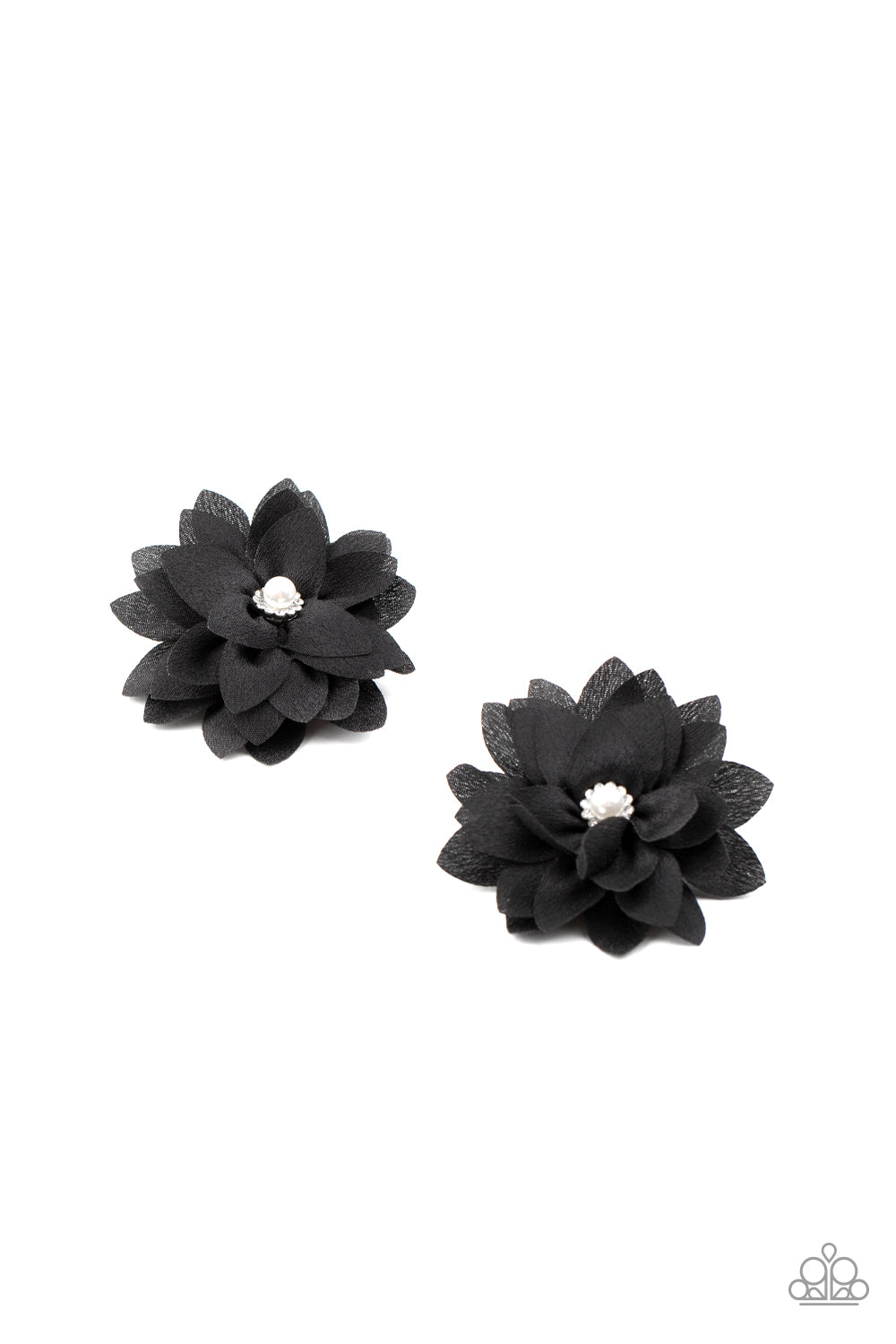 Things That Go BLOOM! Black Hair Clip