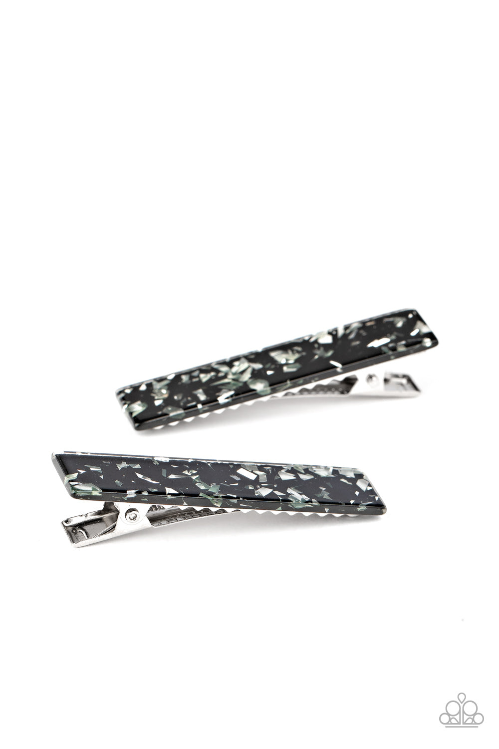 Playing HAIR Guitar Black Hair Clip