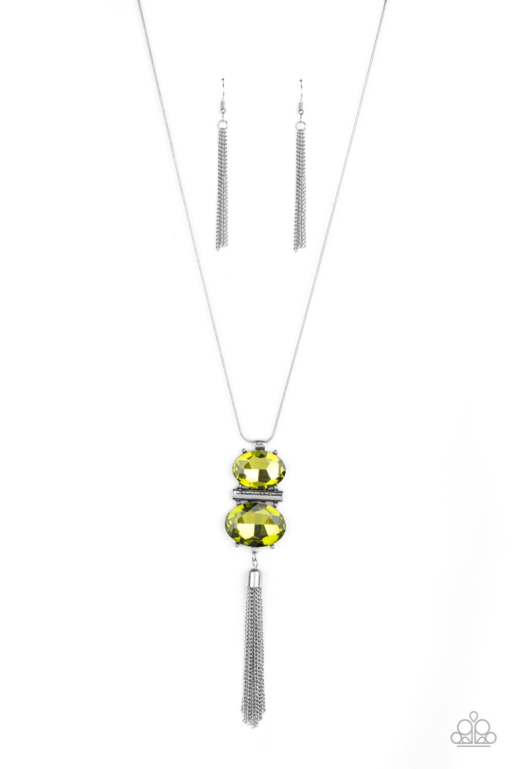 Runway Rival Green Necklace