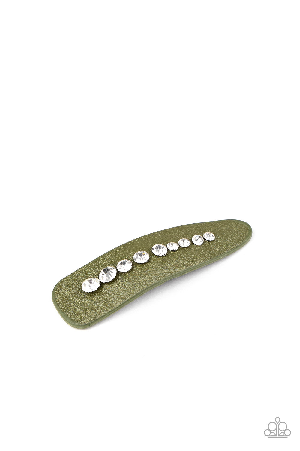 Snap Out Of It Hair Clip (Brown, Green)