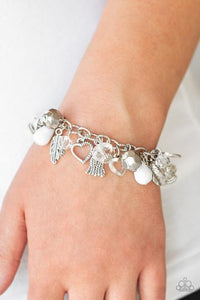 Charmingly Romantic White Bracelet